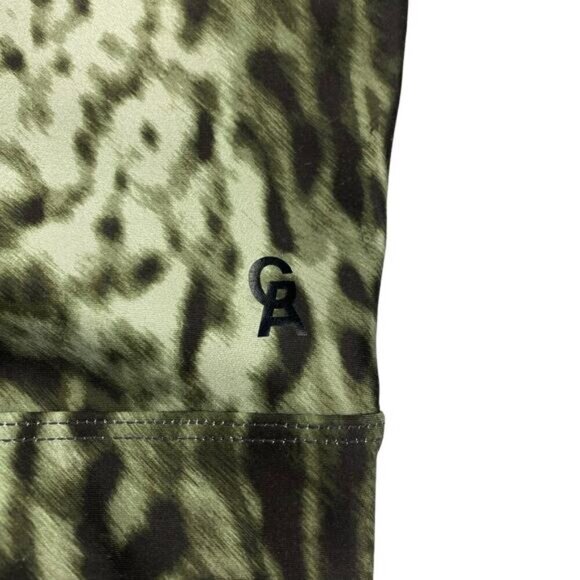 GOOD AMERICAN Wild Night Sports Bra Sz 6 Jungle Leopard Print - Picture 4 of 9